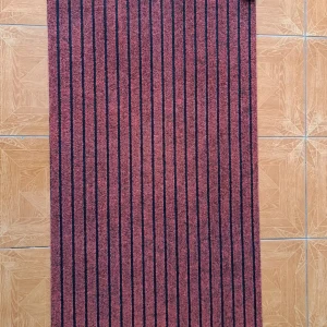 Alfombra Pasillo Lux Roja