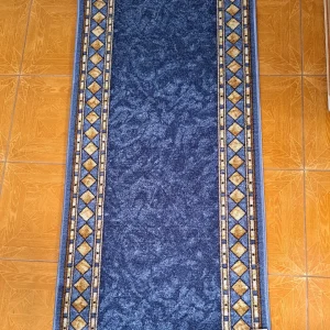 Alfombra Pasillo Madras Azul